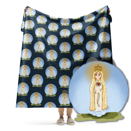 Our Lady of Fatima Blanket