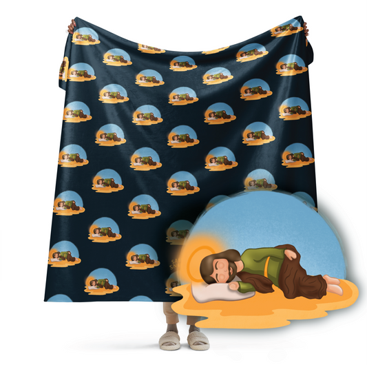 Sleeping St. Joseph Blanket