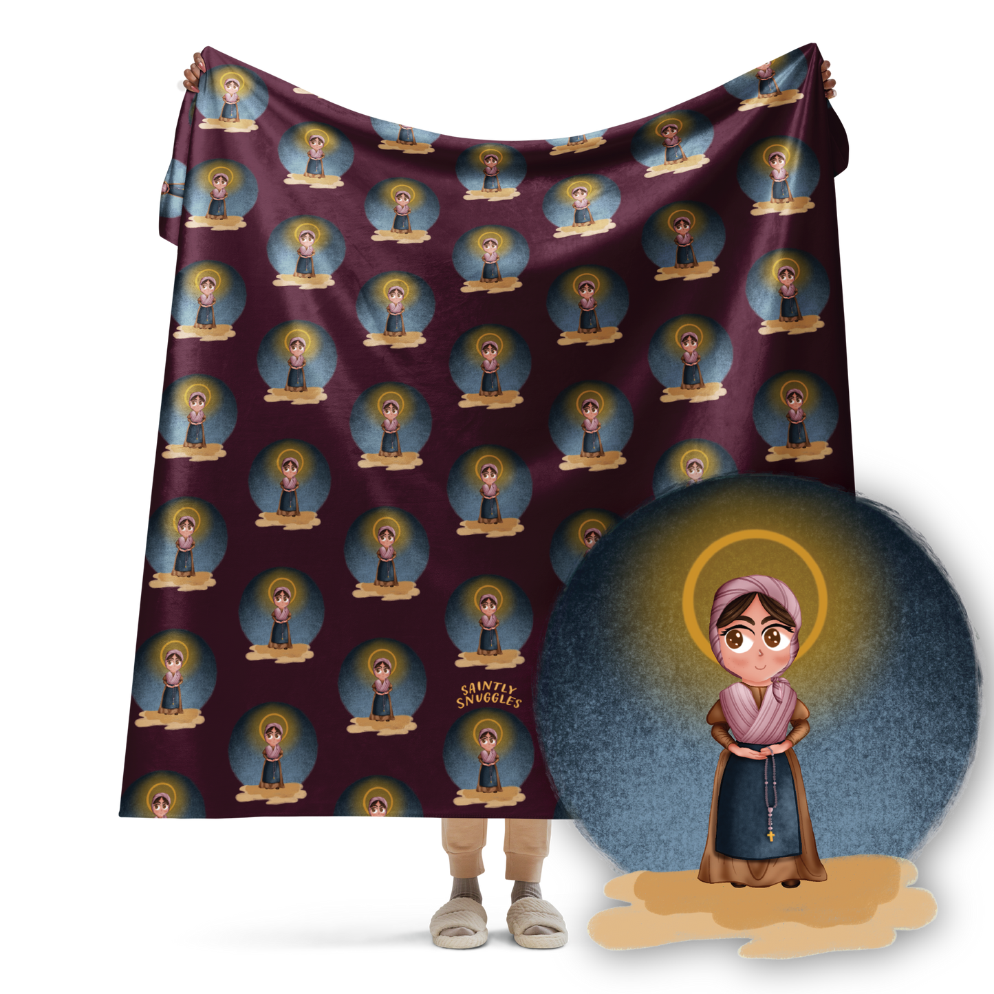St. Bernadette Soubirous Blanket
