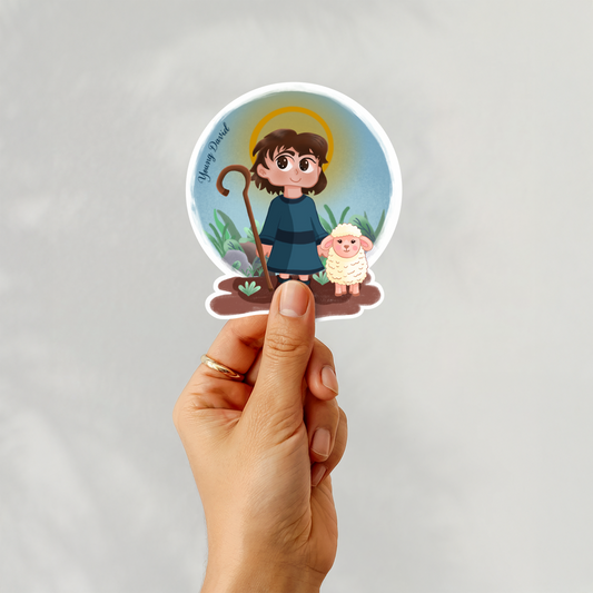 Shepherd David Vinyl Sticker