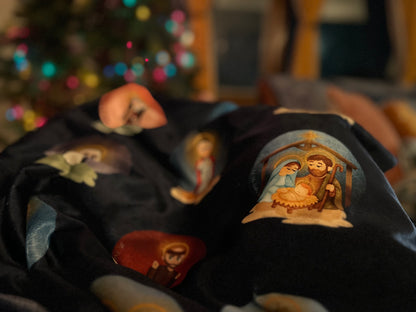 Nativity Scene Blanket