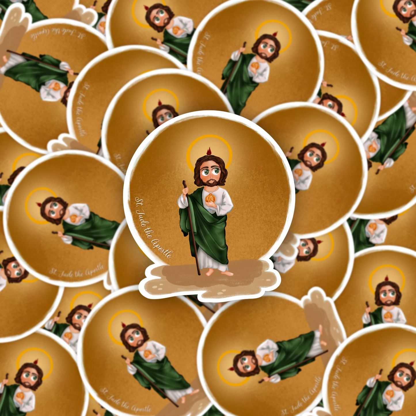 St. Jude Thaddeus Vinyl Sticker