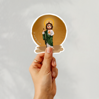 St. Jude Thaddeus Vinyl Sticker