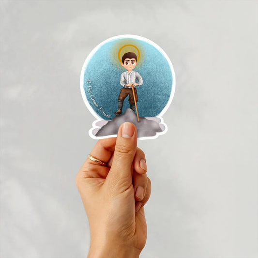 St. Pier Giorgio Frassati Vinyl Sticker