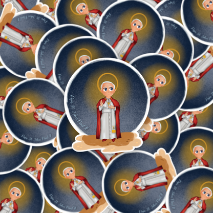 Pope St. John Paul II Vinyl Sticker