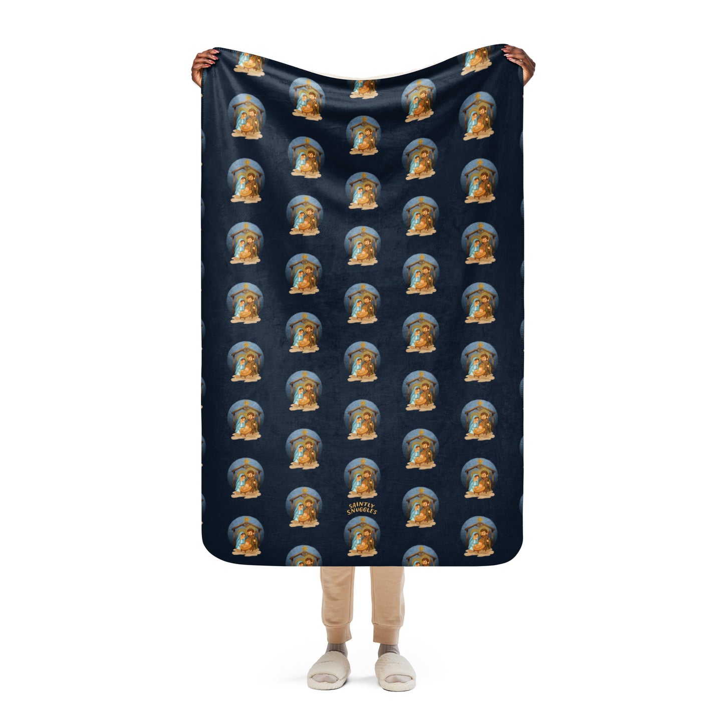 Nativity Scene Blanket