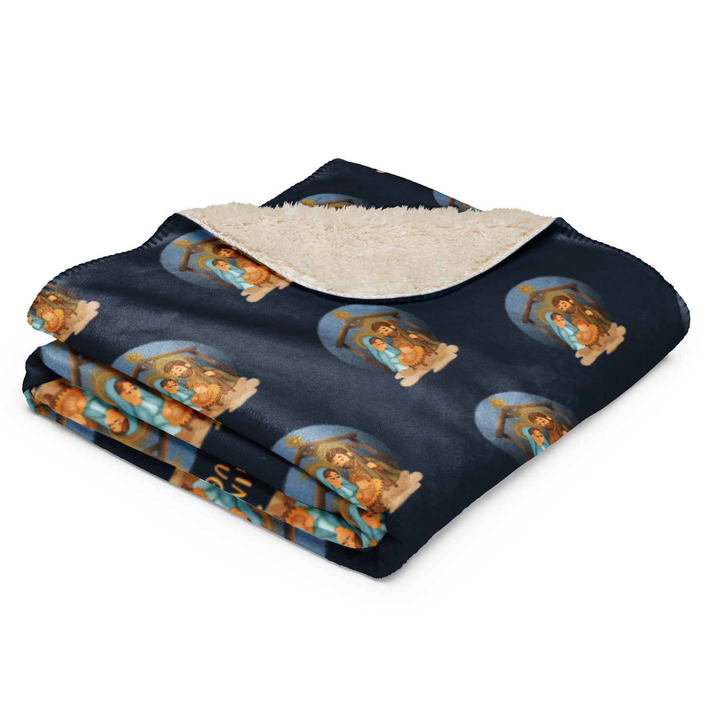 Nativity Scene Blanket