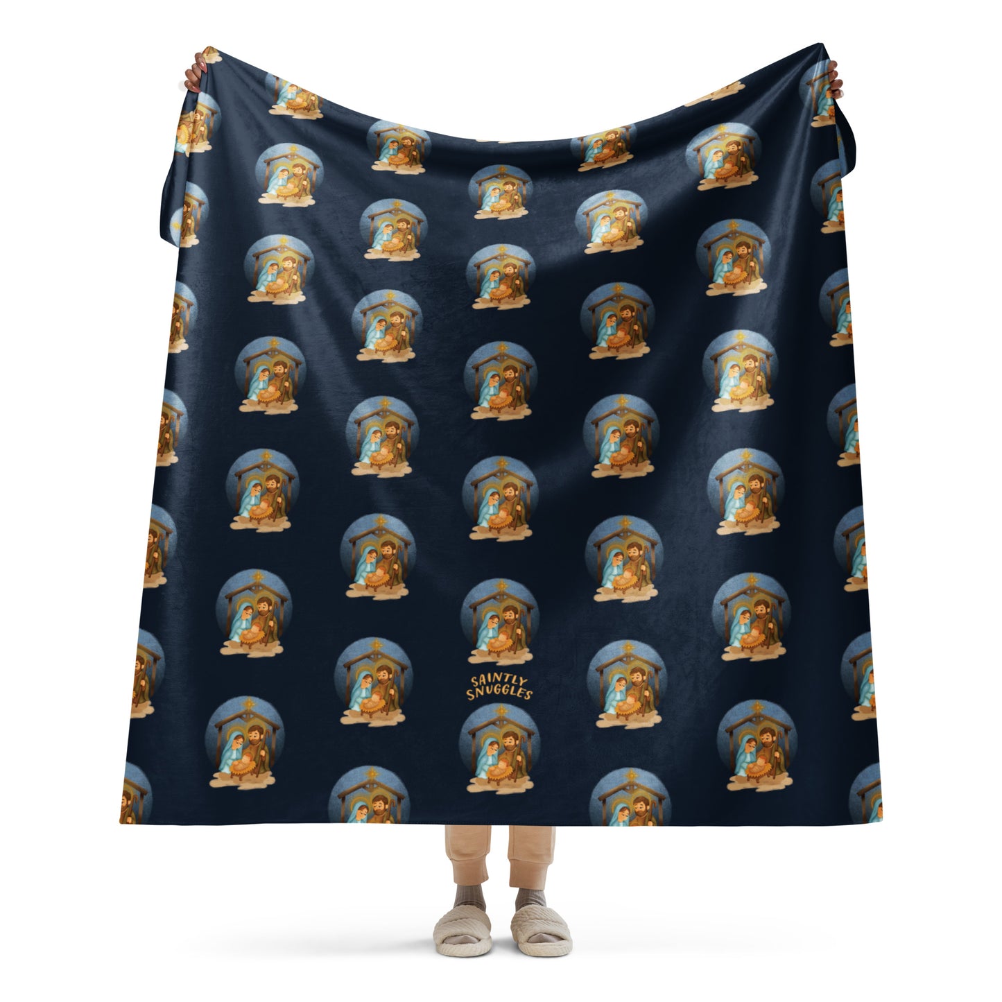 Nativity Scene Blanket